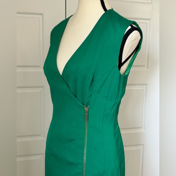 LK Bennett Green Midi Dress - Picture 6 of 9